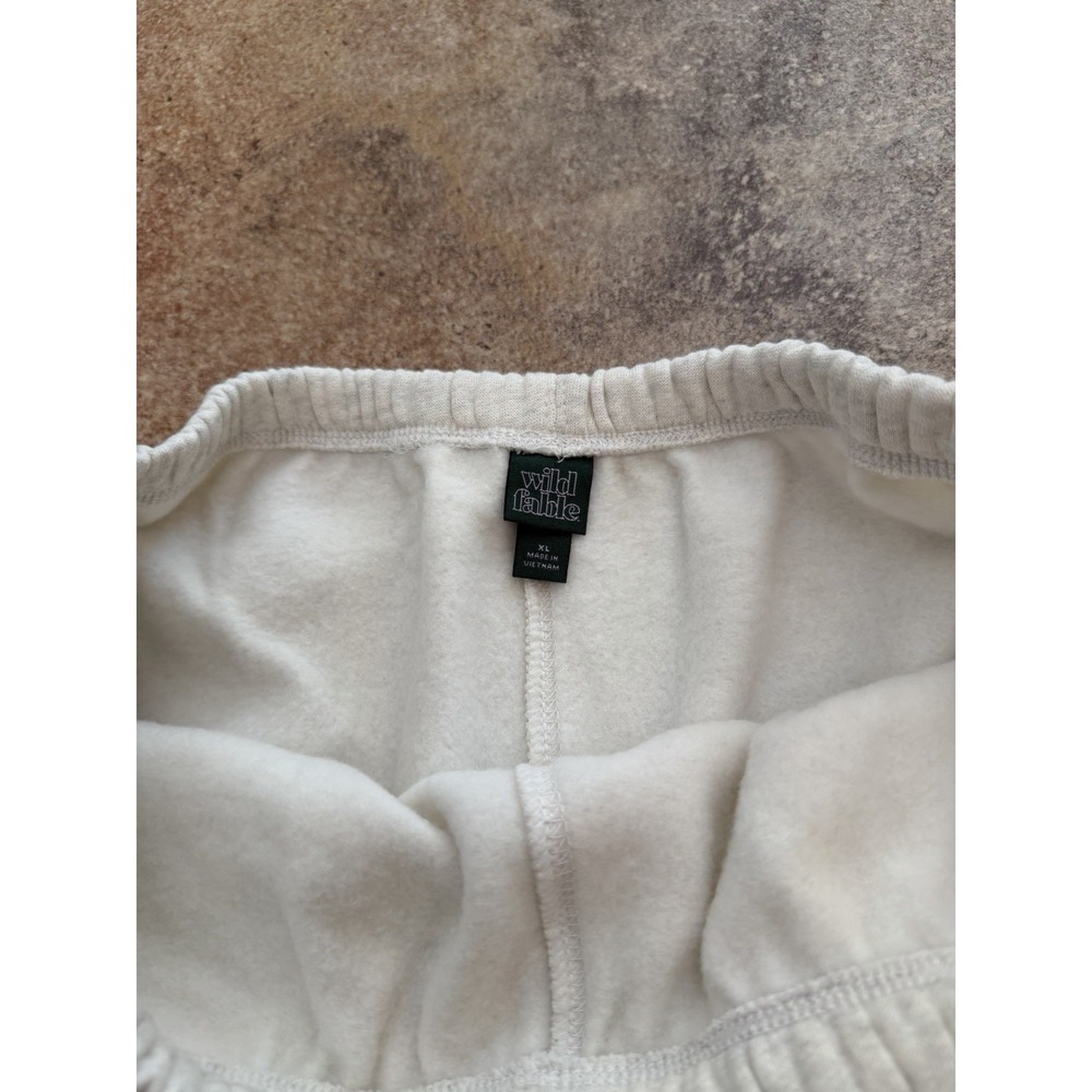 Women's Wild Fable Fleece Heather Gray Lounge Shorts Pajama Shorts Size XL NWT - Picture 5 of 6